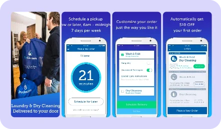 FlyCleaners Clone App