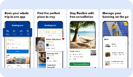 Booking.com App Clone