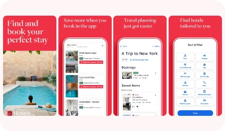 Hotels.com App Clone