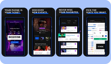 ticketmaster app clone