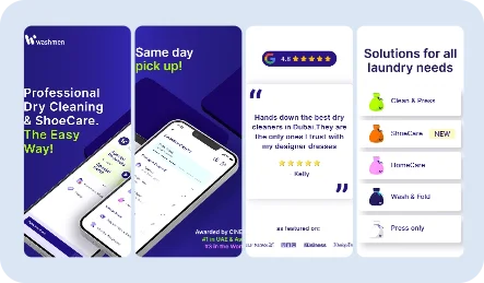 Washmen Clone App